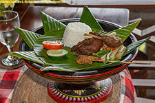 crispy duck for lunch